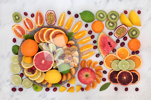 Image of Tropical and Citrus Fruit for Immune System Boost