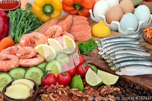 Image of Pescatarian Healthy Balanced Diet Diet Food