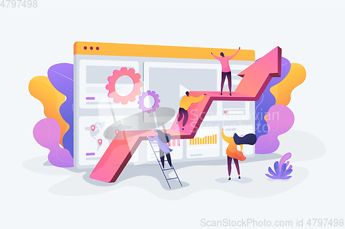 Image of Motivation concept vector illustration.