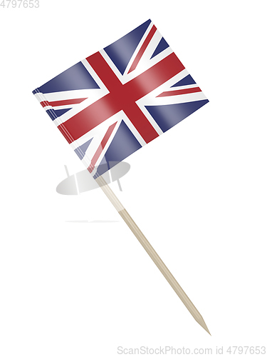 Image of United Kingdom small paper flag