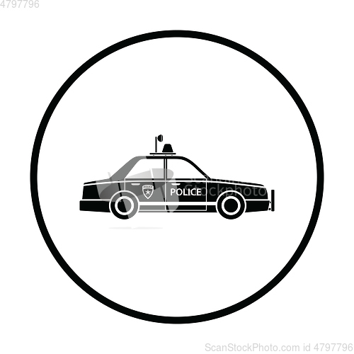 Image of Police car icon