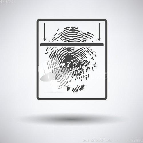 Image of Fingerprint scan icon