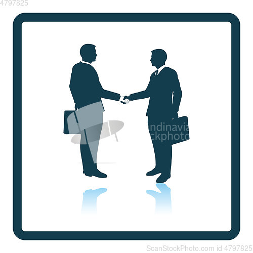 Image of Icon of Meeting businessmen