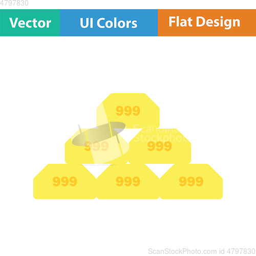 Image of Gold bullion icon