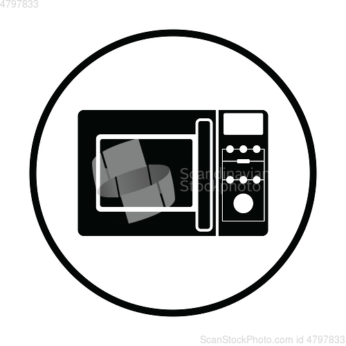 Image of Micro wave oven icon