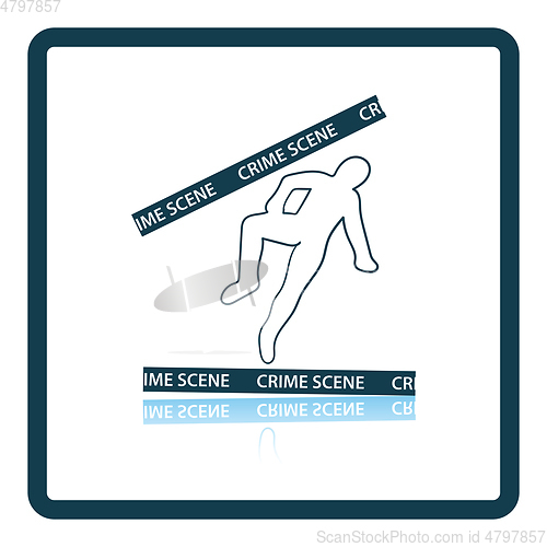 Image of Crime scene icon