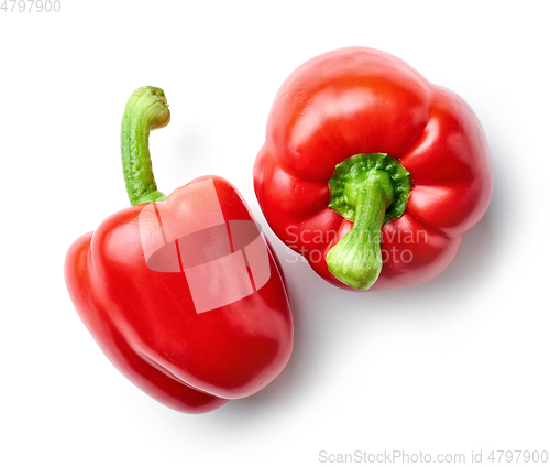 Image of fresh red paprika
