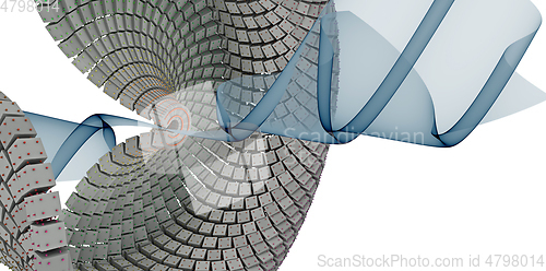 Image of 3D turbine 