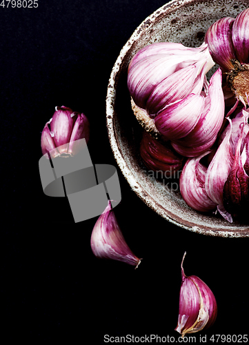 Image of Fresh Red Garlic