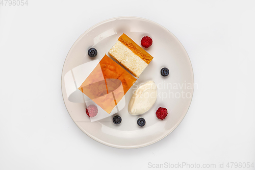 Image of Curds With Jelly And Berries