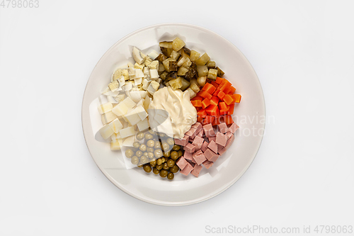 Image of Potatoes, Sausages And Greenery