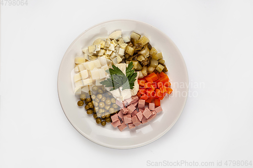 Image of Potatoes, Sausages And Greenery