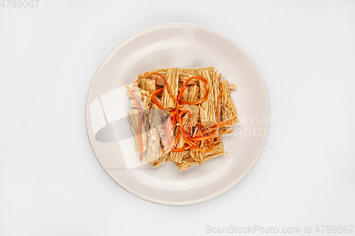 Image of Vegetable Salad With Marinaded Carrot