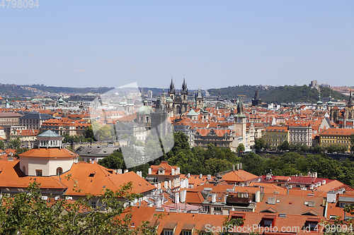 Image of View of beautiful Prague, Czech Republic