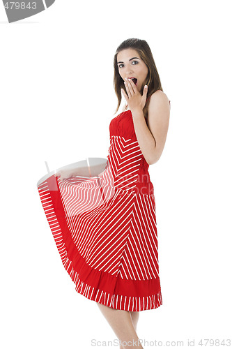 Image of Surprised woman