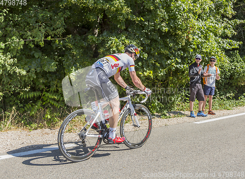 Image of The Cyclist Andre Greipel on Mont Ventoux - Tour de France 2016
