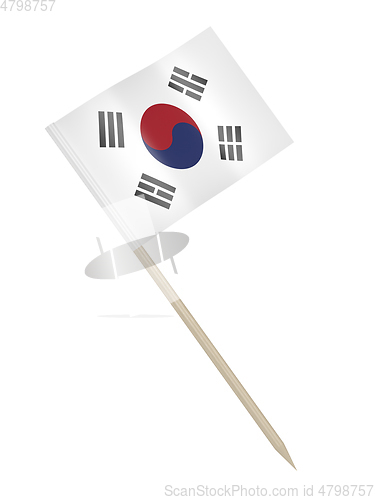 Image of Flag of South Korea toothpick