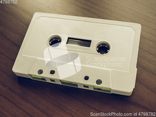 Image of Vintage looking Tape cassette