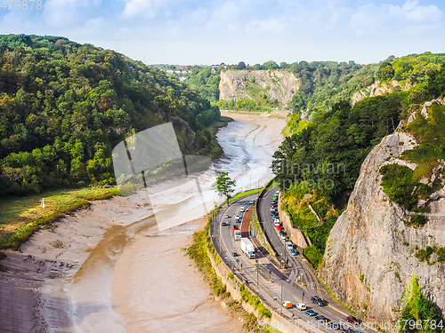 Image of HDR River Avon Gorge in Bristol