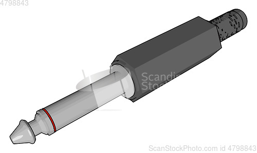 Image of A hand tool object vector or color illustration