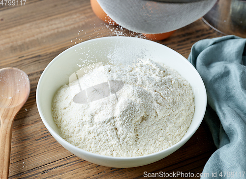 Image of bowl of flour