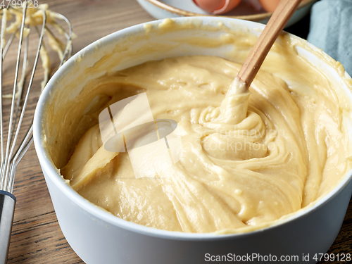 Image of process of making dough