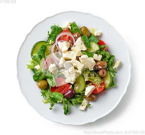 Image of fresh vegetable salad