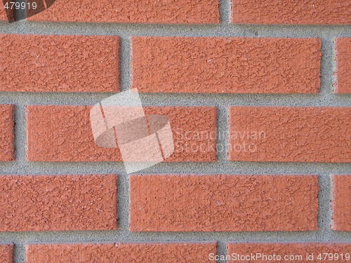 Image of orange bricks background