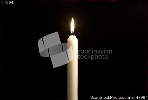 Image of A candle in the wind