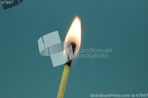 Image of Burning match