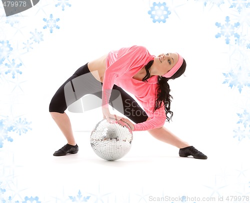 Image of disco ball dancer