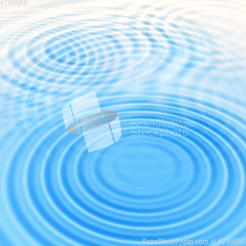 Image of Water background with round crossing ripples