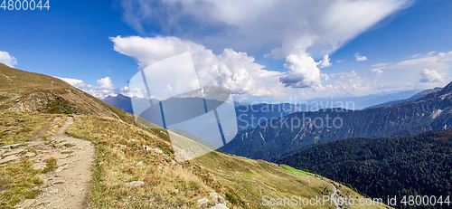 Image of South Tyrolean Alps in autumn