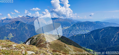 Image of South Tyrolean Alps in autumn