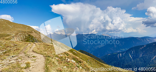 Image of South Tyrolean Alps in autumn