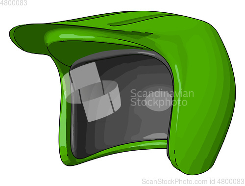 Image of Use helmet reduce fetal brain injury vector or color illustratio