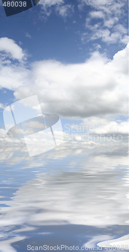 Image of Sky reflexion