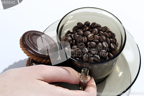 Image of Cup with coffee