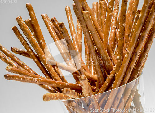 Image of salt sticks closeup