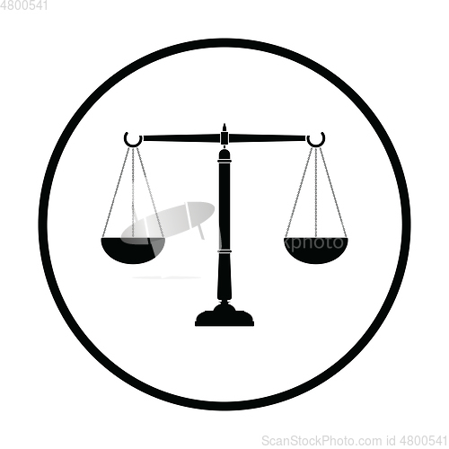 Image of Justice scale icon