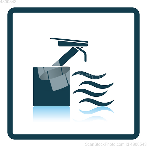 Image of Diving stand icon