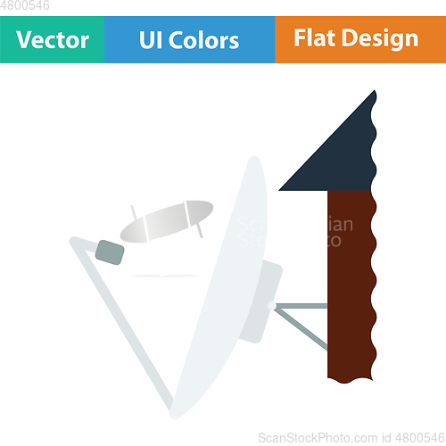 Image of Satellite antenna icon