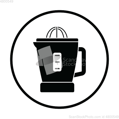 Image of Citrus juicer machine icon