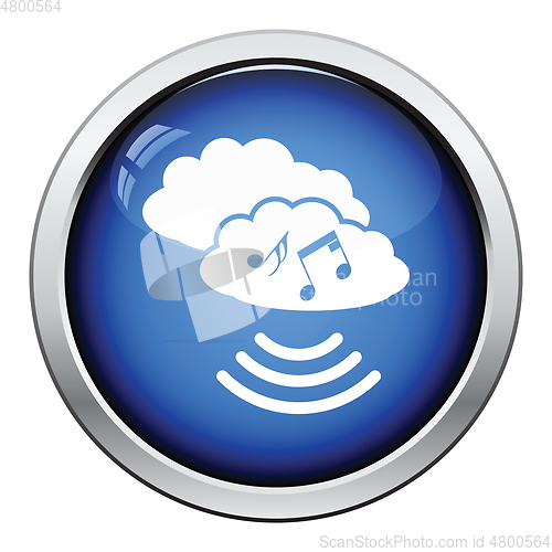 Image of Music cloud icon