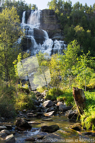 Image of Tvindefossen, Hordaland, Norway