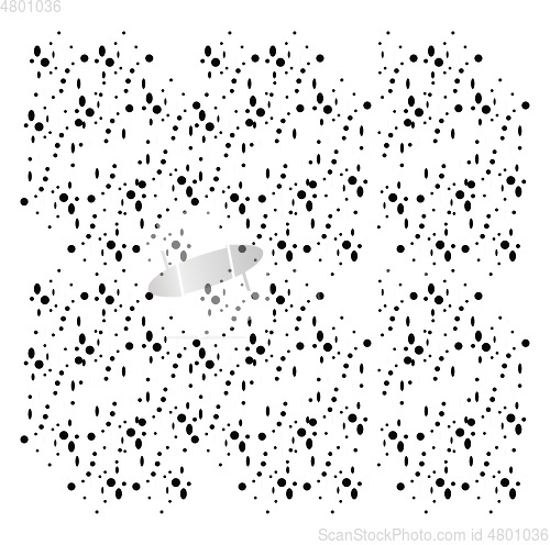 Image of Different circles vector or color illustration