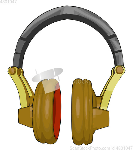 Image of A modern audio device vector or color illustration