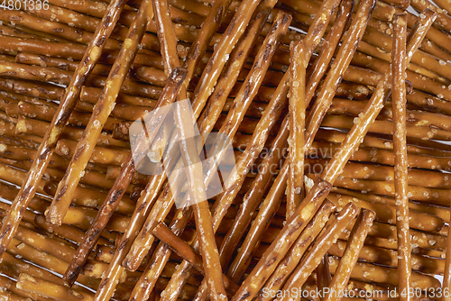 Image of salt sticks closeup