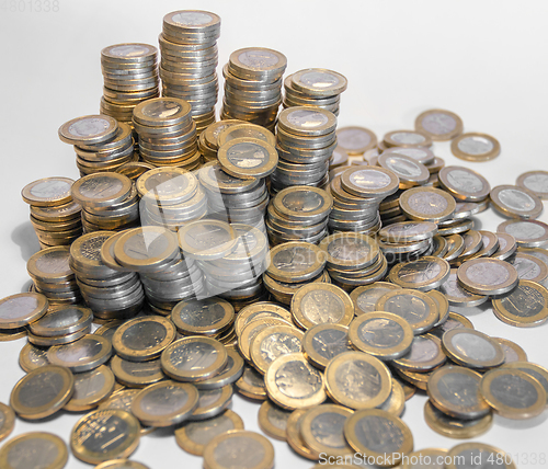 Image of lots of euro coins