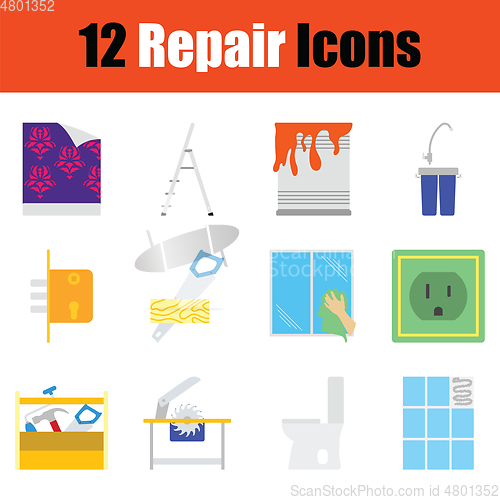 Image of Repair icon set